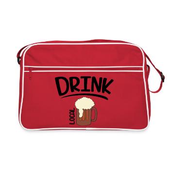 beer - Retro Bag - red/white - Front