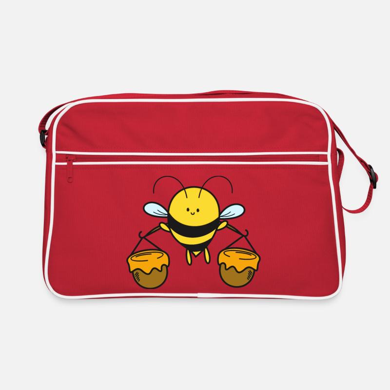 Biene Bienen Retro Tasche