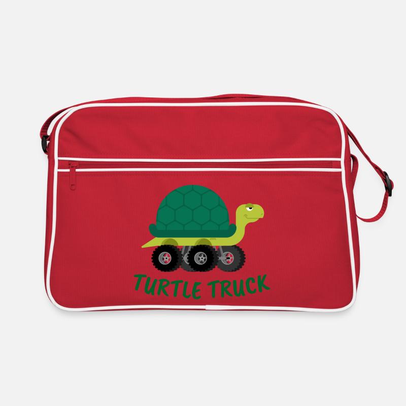 turtle, turtle, turtle truck Retro Bag