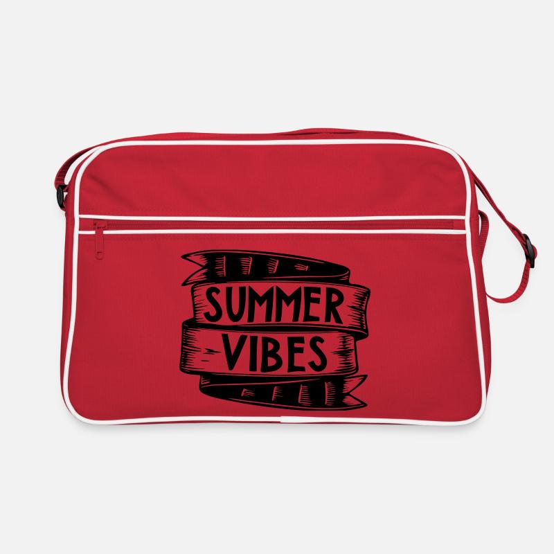 summer vibes | Vector graphic Retro Tasche