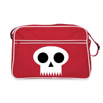 saké - Sac Retro - rouge/blanc - Devant