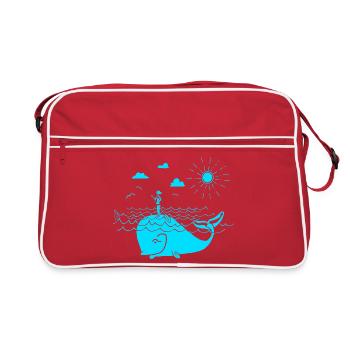 SUP - Retro Bag - red/white - Front