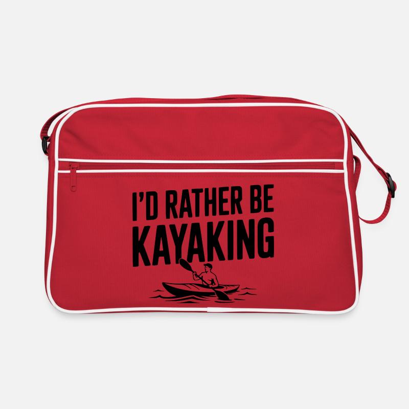 I’d Rather be Kayaking Retro Bag