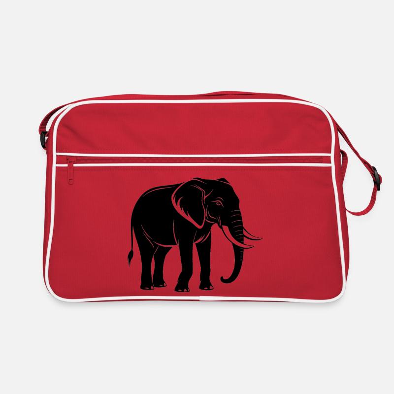 Elefant Retro Tasche