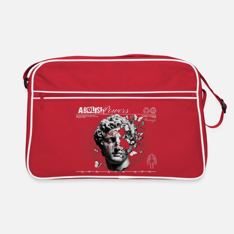 Abolir Power Head Collage Sac Retro
