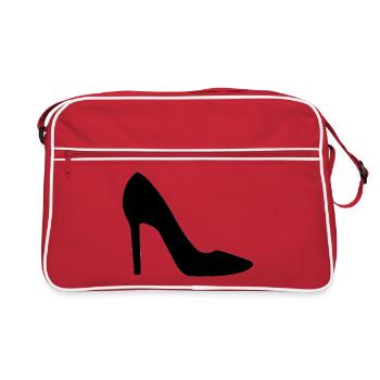 Talons hauts - Sac Retro - rouge/blanc - Devant