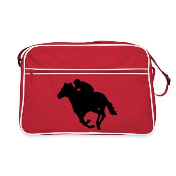 Horse racing - Sac Retro - rouge/blanc - Devant