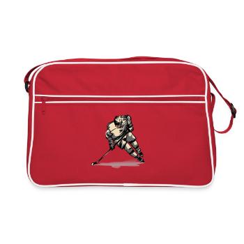 Hockey - Retro Bag - red/white - Front