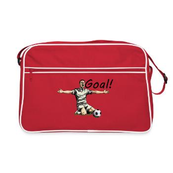 Goal - Retro Bag - red/white - Front