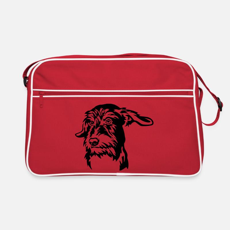 Tête de teckel Sac Retro