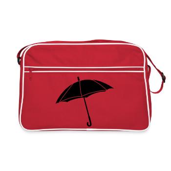 Parapluie - Sac Retro - rouge/blanc - Devant