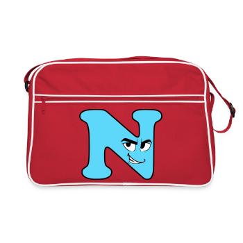N - Retro Bag - red/white - Front