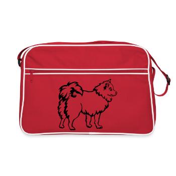 Sharp - Retro Bag - red/white - Front
