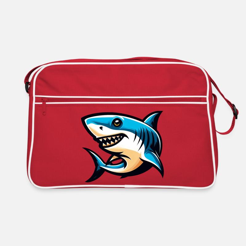 White Shark Retro Bag