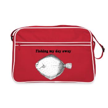 Mein Tag 2 - Retro Tasche - Rot/Weiß - Vorne