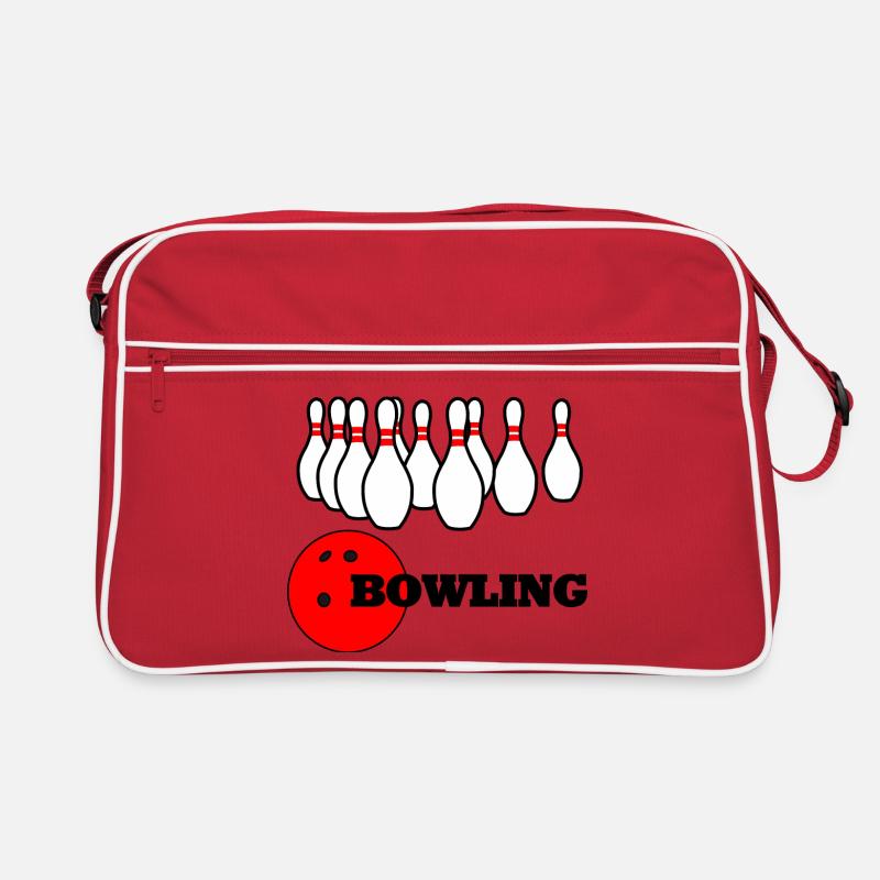 Logo de bowling Sac Retro