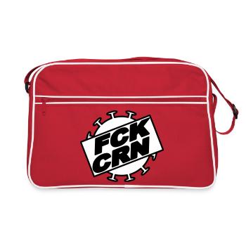 FCK_CRN_1 - Retro Bag - red/white - Front