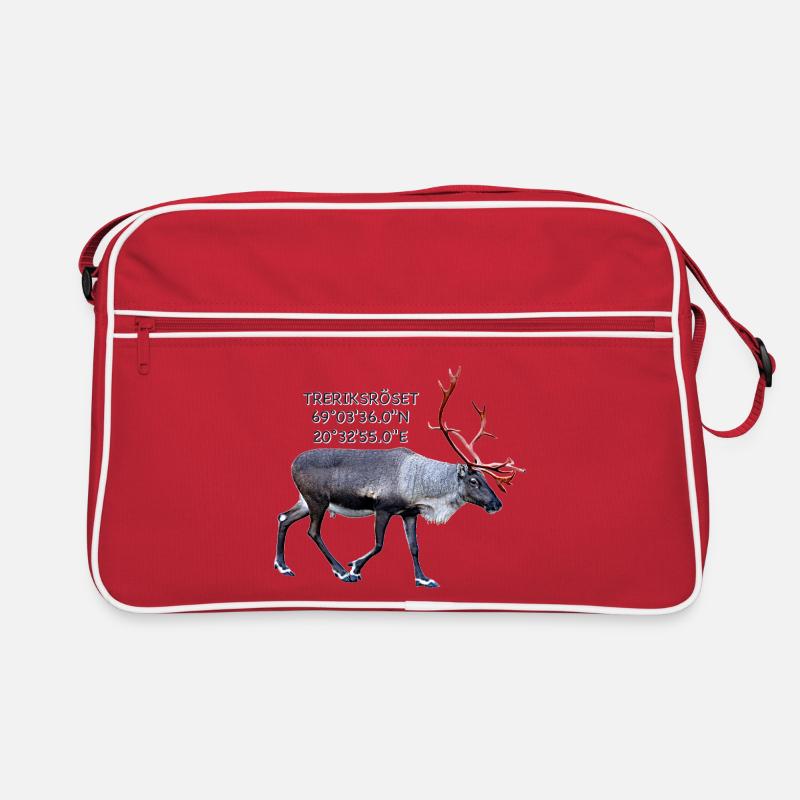 DREI-LÄNDER-ROSETTE Retro Tasche