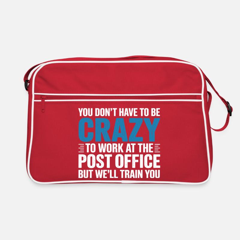 Funny Mail Carrier Postal Post Office Worker Retro Bag