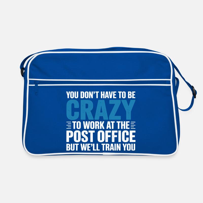 Funny Mail Carrier Postal Post Office Worker Retro Bag