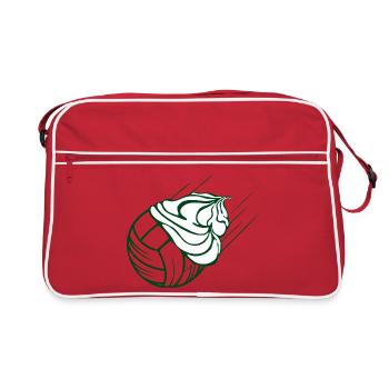 Whipped Cream Volleyball Team - Retro Bag - red/white - Front