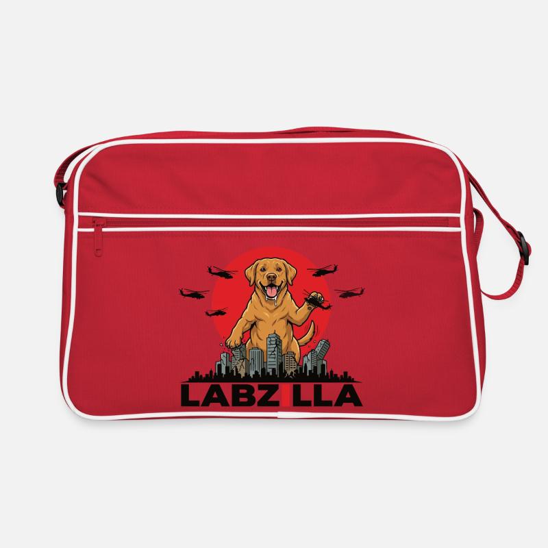 Labzilla – Le chien géant ultime Sac Retro