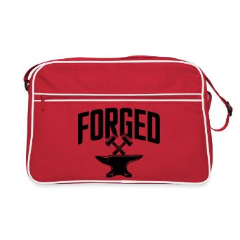 Forged - Retro Bag - red/white - Front