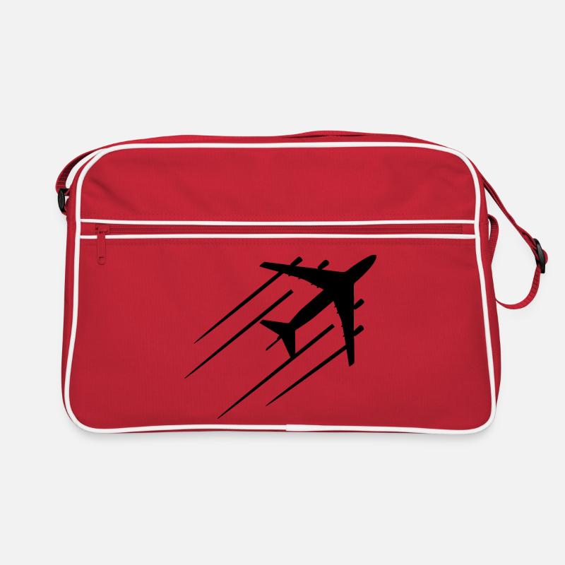 Luftfahrt Skizze Retro Tasche