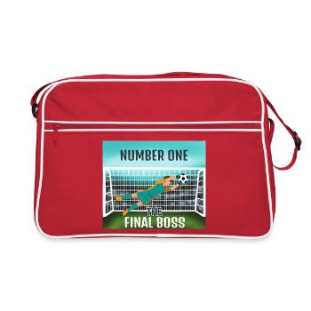 Endgegner: Torwart - Retro Bag - red/white - Front