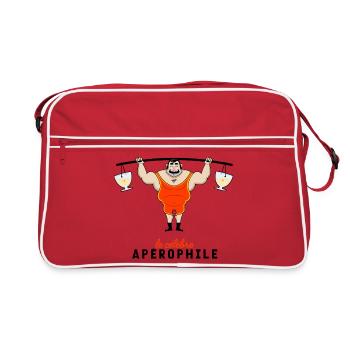 Aperophile - Sac Retro - rouge/blanc - Devant