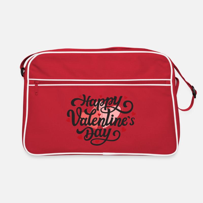 Joyeuse Saint-Valentin Sac Retro