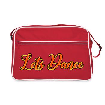 Fiery Dance Motivation for Free Spirit - Retro Bag - red/white - Front