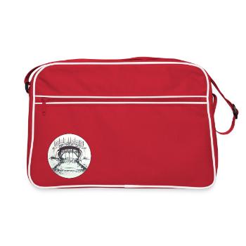 Salaire Zeche Zollern Dortmund - Sac Retro - rouge/blanc - Devant