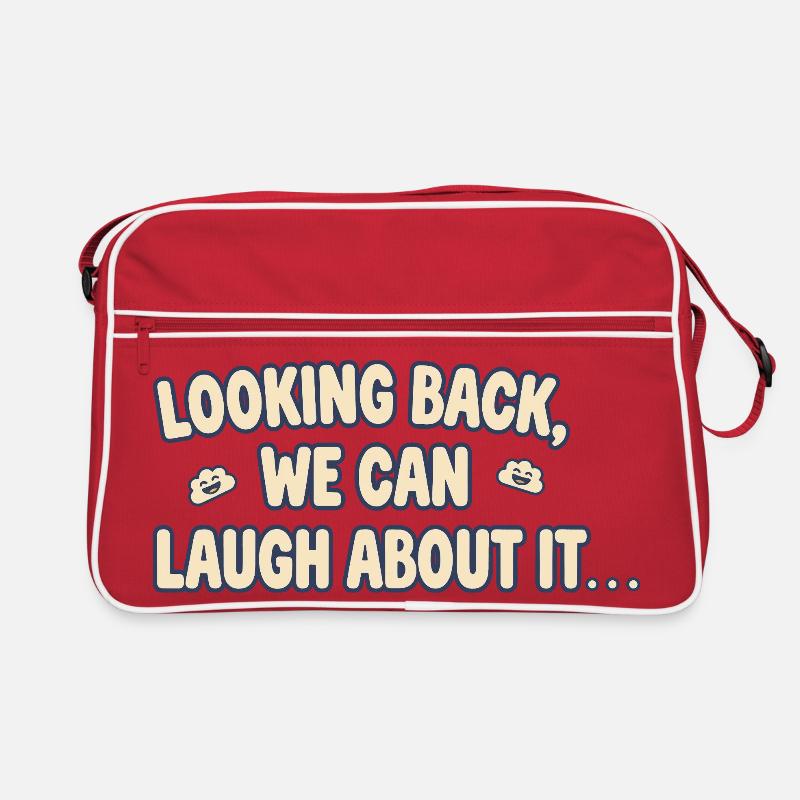 Looking back, we can laugh about it Retro Bag