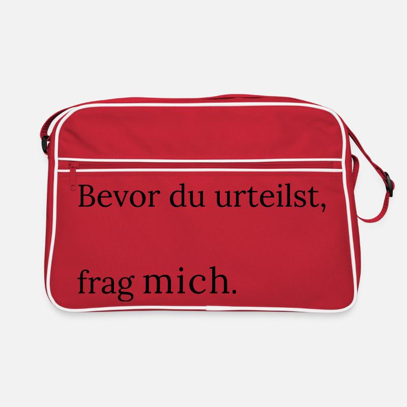 Frag_mich Retro Tasche