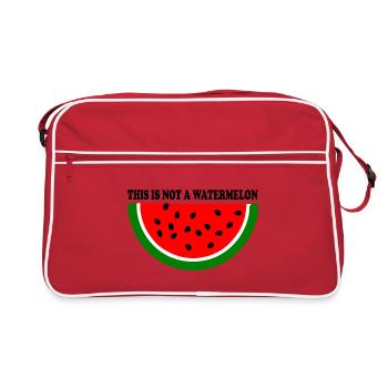 Pastèque - Sac Retro - rouge/blanc - Devant