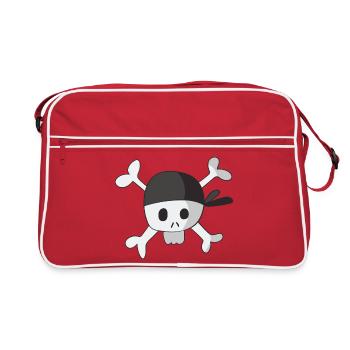 pirate - Retro Bag - red/white - Front
