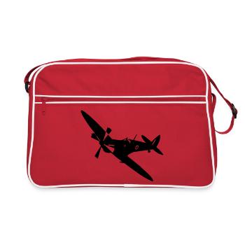spitfire_1 - Sac Retro - rouge/blanc - Devant