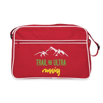 Trail Running et Ultra Running - Sac Retro - rouge/blanc - Devant