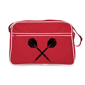 darts - Retro Bag - red/white - Front