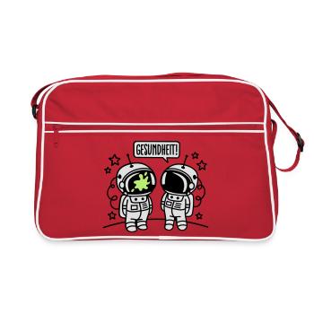 Gesundheit! - Retro Bag - red/white - Front