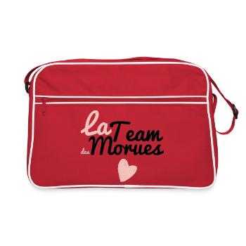 The cod team - Retro Bag - red/white - Front