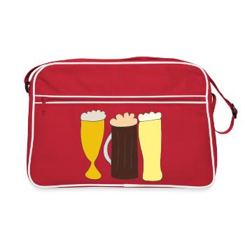 Beers - Retro Bag - red/white - Front