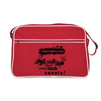 TP où chaque centimètre compte - Sac Retro - rouge/blanc - Devant