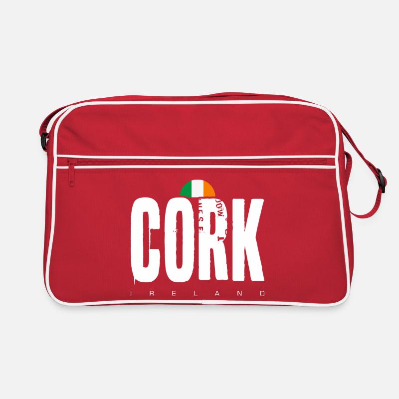 Cork Ireland Flag Emblem Retro Bag