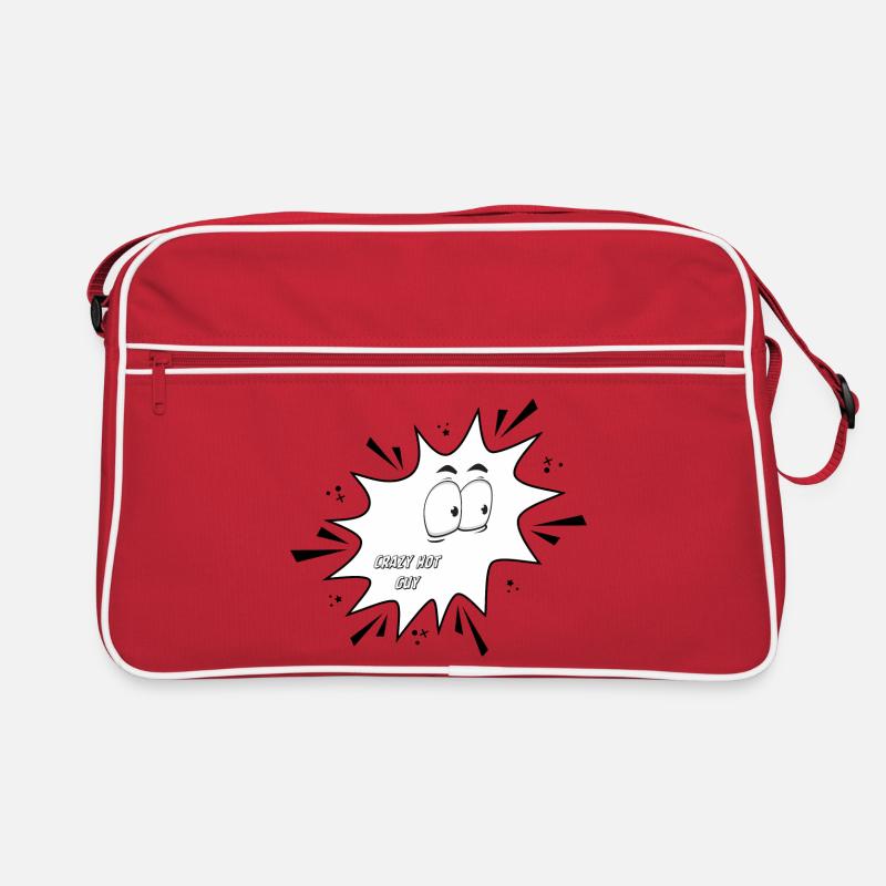 Crazy Hot Guy Retro Tasche