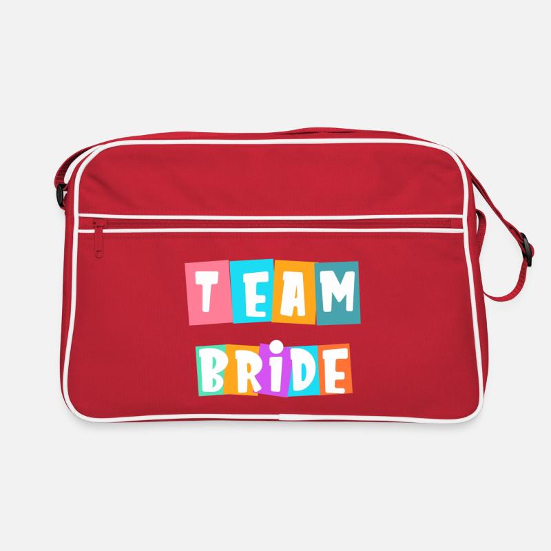 Équipe Bride ! Personnalisable Sac Retro