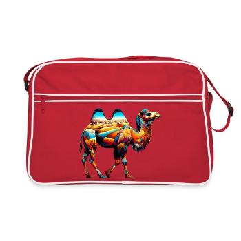Chameau - Sac Retro - rouge/blanc - Devant