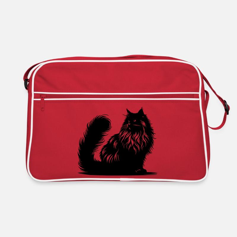Norwegian Forest Cat Retro Bag