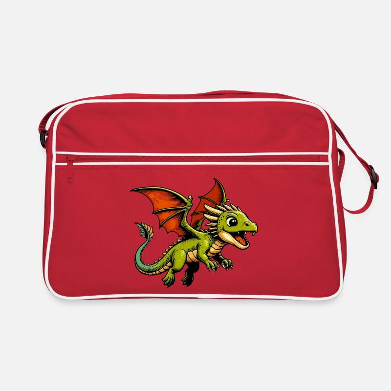 Drache Retro Tasche